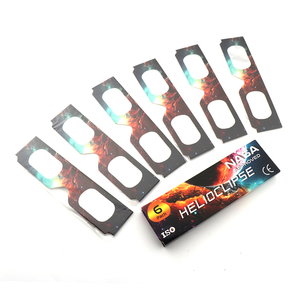 Gafas para Eclipse Solar, Paquete de 50, EN ISO 12312-2:2015 CE |   Para <span class=keywords><strong>Ver</strong></span> el Eclipse Solar Total |   España Agosto 2026 Filtro Solar - Product Image 4