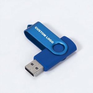 Unidad Flash USB Giratoria de Metal de Alta Velocidad Personalizada, 32G 64G, Logotipo Personalizado, Unidad USB Publicitaria Corporativa para Regalo Promocional - Product Image 5