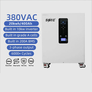 Sistema de Almacenamiento de Energía Solar para el Hogar SOEC Todo en Uno de 51.2V 400Ah 10KW con Salida de CA Fuera de la Red y Comunicación CAN - Product Image 3