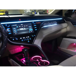 Kit d'éclairage ambiant arc-en-ciel à 64 couleurs pour Toyota Camry 2018-2023, accessoires d'éclairage LED intérieur - Product Image 3