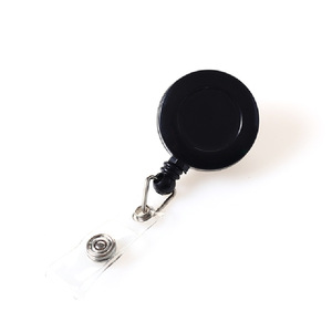 Portacredenciales Retráctil de Plástico Heada, 32 mm de Diámetro, 600 mm de Longitud Extensible, Capacidad de Carga de 0.1 kg, Clip Tipo Cocodrilo para Tarjetas de Identificación, Logotipo Personalizado - Product Image 3