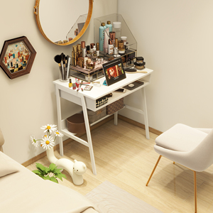 עמיד ידידותי לסביבה הבית מעץ שולחן אחסון מדף מדף סטודנט נייד ספר שולחן עיצוב פשוט שטח-חיסכון התאספו - Product Image 5