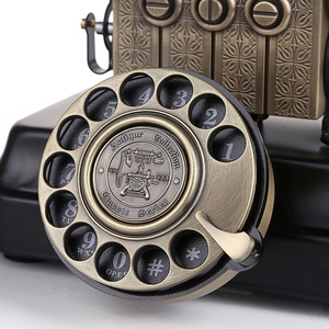 <span class=keywords><strong>Paramount</strong></span> Retro Metal Dial giratorio Teléfono Muebles para el hogar Regalos <span class=keywords><strong>de</strong></span> negocios para fotografía y accesorios <span class=keywords><strong>de</strong></span> línea fija vintage Tel - Product Image 3