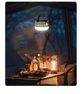 2025 New Hot Bán nhà sản xuất chất lượng cao ngoài trời năng lượng mặt trời cắm trại LED Lều ánh sáng có thể sạc lại năng lượng mặt trời đèn lồng với đèn pin - Product Image 4