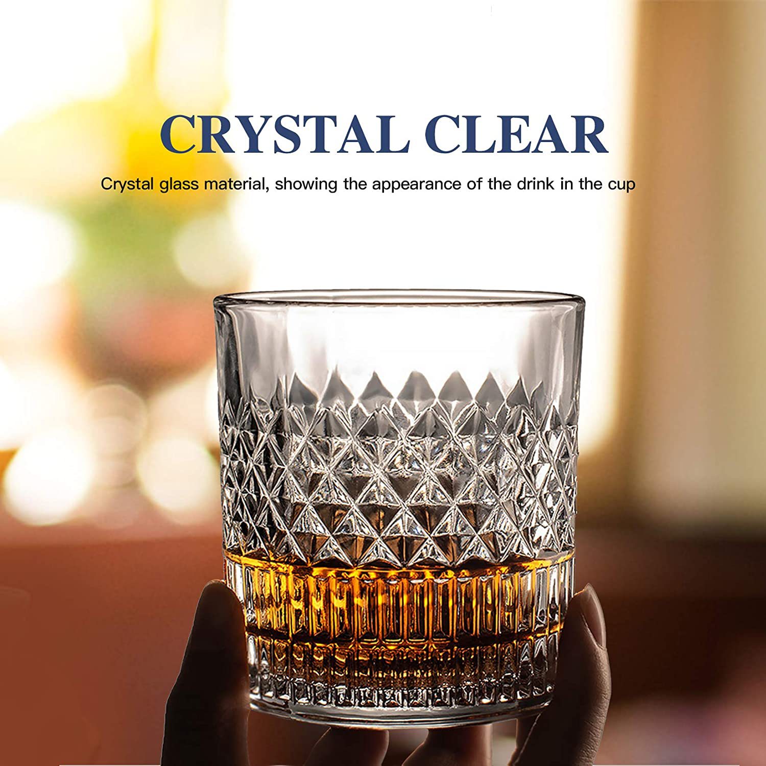 Wholesale Custom round whiskey tasting glass whiskey glass tumbler