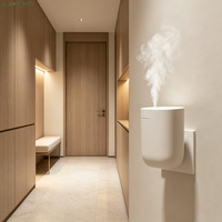 Diffuseur d'arômes sans eau LUXAROMES A323 pour salle de réunion, espace de coworking, diffuseur d'arômes sans fil, nébuliseur à double fluide, CE