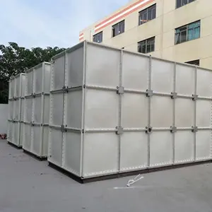 Factory Custom Direct Selling FRP Assembly Fire Reserve Water Storage Domestic Water Tank Stainless Steel Water Tank