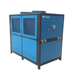 air cooled water chiller mix of water glycol to cooling milk temperature