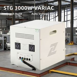 Regulador de Voltaje Automático Monofásico STG 3000W, Variac, Transformador, Entrada 220V, Frecuencia 50Hz - Product Image 3