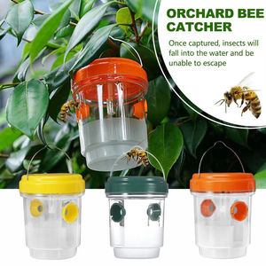 Grandes pièges à guêpes imperméables, pièges suspendus pour frelons, pour l'intérieur et l'extérieur, réutilisables, attrape-mouches à fruits de jardin, outils de lutte antiparasitaire - Product Image 3