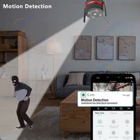 Cámara POE con Detector de Humo de 4MP, Vista Gran Angular, Detección Inteligente de Humo, Alerta en Tiempo Real, Detección de Movimiento para Garaje y Hotel, Control por Aplicación