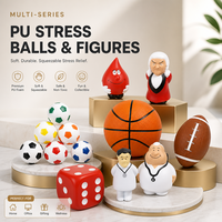 Jouet Squishy Sportif Personnages Football Basketball Soccer – Coffret Cadeau Anti-stress pour Vente en Gros Transfrontalière et Fourniture de Nouveautés au Détail