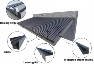 Pannello Sandwich in Schiuma PU Termoisolante 100mm, Sistema di Rivestimento per Tetti e Pareti, Materiali Edili Ignifughi per Celle Frigorifere, Lamiere Metalliche - Product Image 3