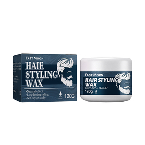 Pomada de pelo natural orgánico para hombres, cera para el cabello mate, hidratante y esponjosa, marca privada - Product Image 1