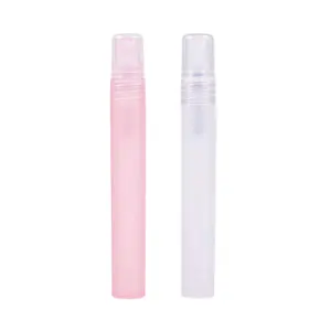 Good Quality Durable 10ml Pen Refillable Frosted Tube Empty Refillable Spray Plastic Spray Bottles