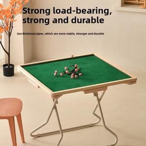 Tavolo da Mahjong Automatico Moderno Pieghevole Portatile Durevole per 4 Giocatori con <span class=keywords><strong>Gambe</strong></span> Richiudibili per Appartamenti Piccoli/Medi e Uso Esterno - Product Image 2