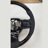 Volant pour Lexus LC200/LC200/Prado FJ150/FJ200 en cuir PU, 3 branches, 35 mm, avec grip