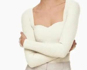 Maglione in <span class=keywords><strong>maglia</strong></span> da <span class=keywords><strong>donna</strong></span> abbinato <span class=keywords><strong>a</strong></span> abiti da famiglia e maglioni da <span class=keywords><strong>donna</strong></span> taglie forti - Product Image 6