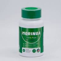 Capsules de Moringa à Marque Blanche – Extrait de Poudre de Moringa en Capsules – Supplément Super Aliment Vert pour Soutenir le Métabolisme