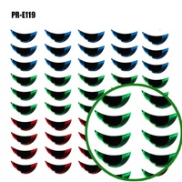 Neue lebensechte PR-E126 3D Laser Angeln locken Augen DIY Fliegen binden Materialien