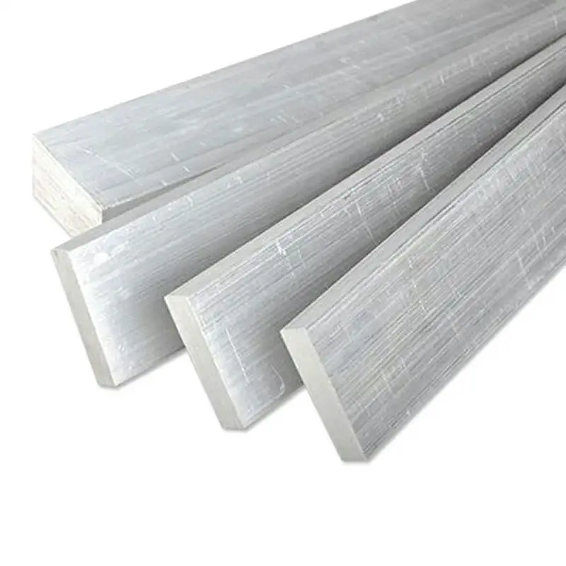 barra plana de alumínio com haste quadrada retangular de alumínio