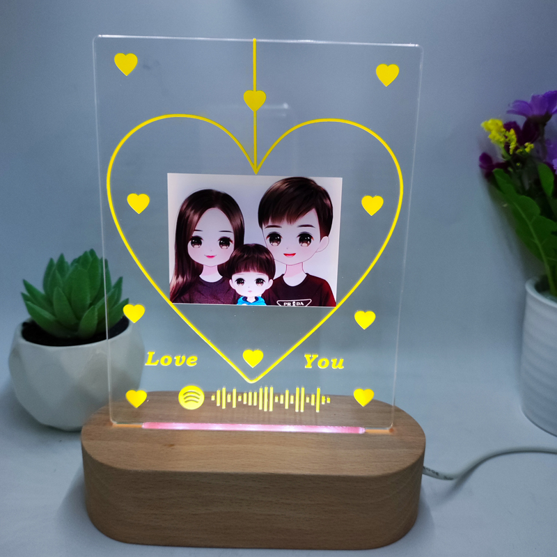 ฐานไม้รูปไข่สีเดียวอบอุ่น