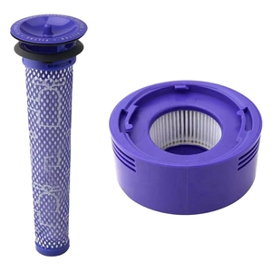 2 Pcs V6 V7 Compatible Profilter Post Vacuum Cleaner HEPA PET Filters Electric Power for Household Use Replacement - Product Image 5