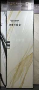 Wharton Sintered Stone Gold Line <span class=keywords><strong>Gin</strong></span> Carreaux de dalle en porcelaine Carreaux de porcelaine pour repas en plein air pour plancher mur Vente en gros - Product Image 3