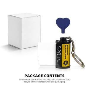 Porte-clés personnalisés avec film de sublimation pour photos, rouleaux de film pour appareil photo - Product Image 4