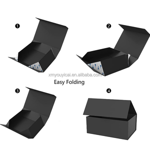 Tùy Chỉnh In Phẳng Đóng Gói Đồng Bằng Hộp Các Tông Có Thể Gập Lại Từ Màu Đen Giấy Bao Bì Matt Cán Dập Nổi Cho Vớ Lông - Product Image 6