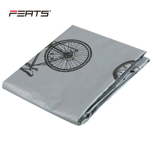 Ferts universel vélo accessoires couverture 0.06mm PEVA eau/soleil/neige preuve 200*110cm avec fermeture - Product Image 6
