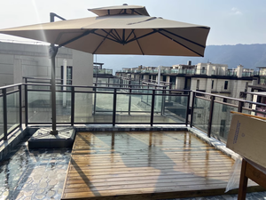 <span class=keywords><strong>Sombrilla</strong></span> de aluminio cuadrada profesional para exteriores, <span class=keywords><strong>soporte</strong></span> duradero para Patio, patio, jardín, sala de estar, comedor, muebles de exterior - Product Image 3