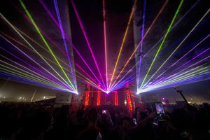 IP54เลเซอร์ RGB 35Kpps 30W AT50LB กันน้ำเลนส์ประสิทธิภาพสูงการแสดงกลางแจ้งอุปกรณ์พลังงานสูง - Product Image 5