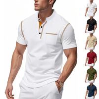 Promotion à bas prix, polo pour homme de haute qualité, tendance décontractée, vêtements pour homme, vente en gros, polo personnalisé pour homme