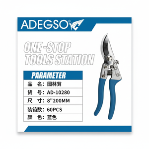 Cesoie da potatura manuali da 8 pollici per il giardinaggio e l'abbellimento delle rinfuse - Product Image 1