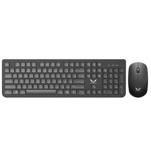 ZeroChaos-Juego de teclado y ratón inalámbricos, 104 teclas, fotoeléctrico, 2,4G, negro, para negocios, oficina, escritorio, portátil - Product Image 2