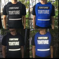T-shirt sans manches tactique pour homme, style 'Torture', 'Teen Top', 'Lil Durk', 'Dancer', 'Tyga'