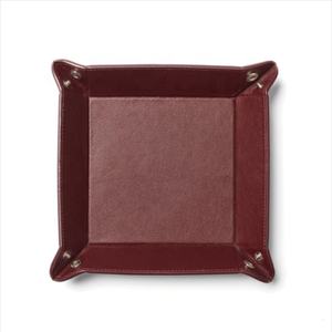 Organisateur de rangement de bureau pliable avec logo personnalisé <span class=keywords><strong>Plateau</strong></span> en cuir PU - Product Image 3