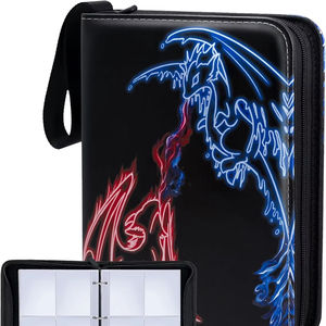 Libro de deportes <span class=keywords><strong>YuGiOh</strong></span> MTG TCG con cremallera de <span class=keywords><strong>anillo</strong></span> Material de PU Deportes y tarjeta de juego Regalo para niños y niñas - Product Image 1