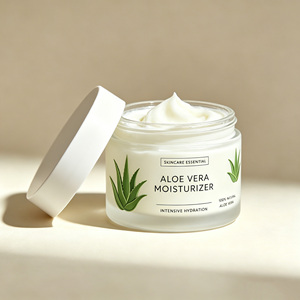 Crème Hydratante Quotidienne en Gros au Beurre d'Aloès Naturel pour le <span class=keywords><strong>Visage</strong></span> et le Corps – Soin de la Peau - Product Image 1