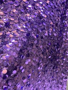 VENTA CALIENTE multicolor Denso SPARKY tela <span class=keywords><strong>de</strong></span> malla <span class=keywords><strong>de</strong></span> lentejuelas grandes Bordado lentejuelas tul encaje material SECUENCIA tela para <span class=keywords><strong>bolsa</strong></span> <span class=keywords><strong>de</strong></span> ropa - Product Image 3