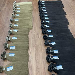 Artículos más vendidos Trama recta natural 100% Raw Vietnamita Doble dibujado sin enredos sin desprendimiento listo para enviar al por mayor - Product Image 1