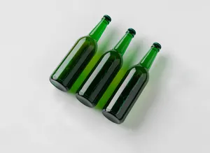 Botol Kaca Bir Hijau Gelap 330Ml 550Ml 750Ml Botol Bir Botol Gelas Bir Garrafa De Vidro De Cerveja Biresi