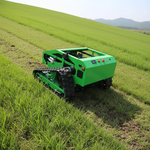 Tondeuses à gazon à chenilles à <span class=keywords><strong>moteur</strong></span> essence avec télécommande pour l'agriculture <span class=keywords><strong>et</strong></span> la maison, mini-tondeuse, emballage gratuit, vente chaude - Product Image 2