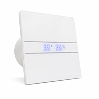Nuevo Ventilador Extractor de Pared Cuadrado de Plástico de 6 Pulgadas con Rejilla para Ventilación, Ideal para el Hogar, Gran Venta 2025