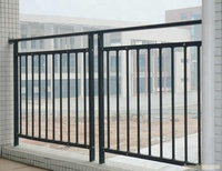 Garde-corps de sécurité en aluminium de haute qualité avec revêtement en poudre antirouille pour maison et villa