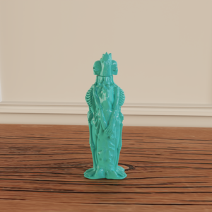 Bouteille à liqueur en céramique verte unie personnalisée avec deux crânes brûlés, avec couvercle en forme de tête de crâne pour <span class=keywords><strong>les</strong></span> marques de <span class=keywords><strong>whisky</strong></span> et de liqueur - Product Image 4