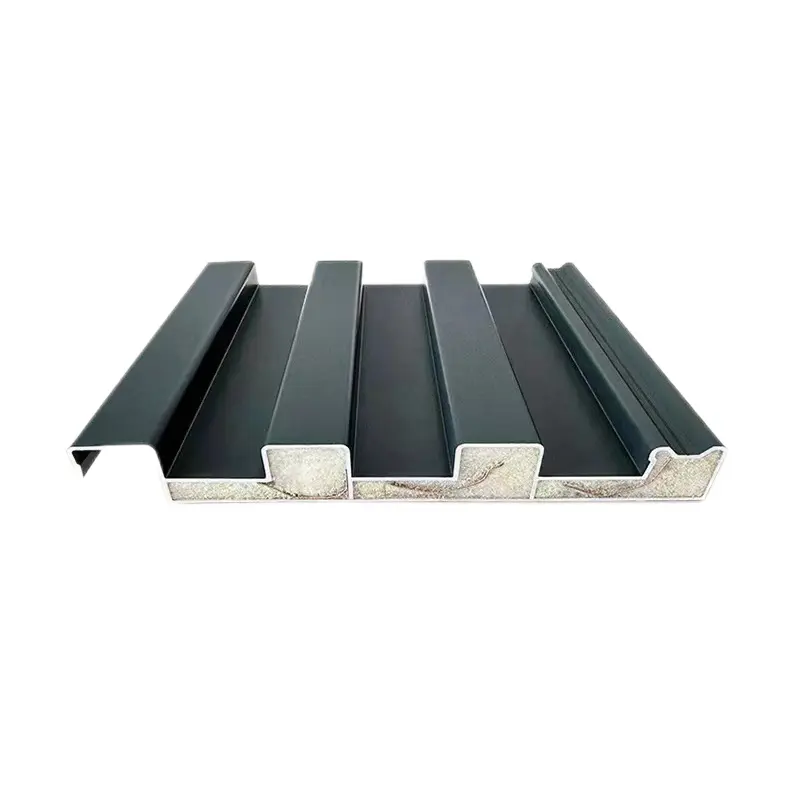 Sun room aluminum alloy roof metal aluminum tile double insulation, waterproof and corrosion prevention