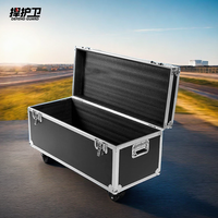 Caja de herramientas de almacenamiento de aluminio Flight Case Pro Audio Rack Flight Case para equipo de audio Transporte Road Case Live Video