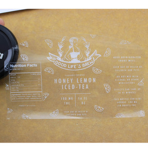 Accepter Ordre Personnalisé Die Cut étiquette autocollant impression, Effacer Auto-Adhésif Étiquettes, Usine Transparent Étiquettes Des Étiquettes - Product Image 5